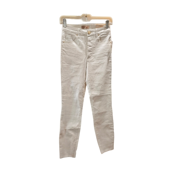 Kut Charlize High Waist Cigarette Leg Jeans In Champagne Size 00 NWT MSRP $99 - Picture 5 of 13